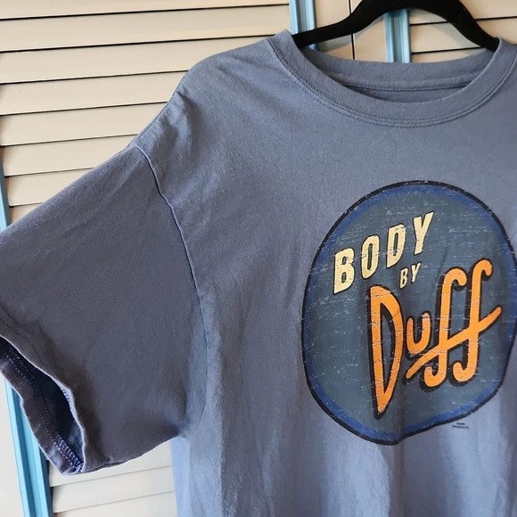 The Simpsons Body By Duff Tee Shirt - Picture 6 of 10
